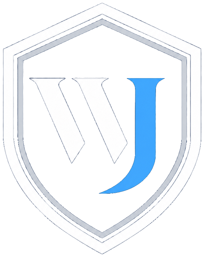 WJ MEDA shield logo